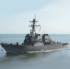 HII, General Dynamics Subsidiary Book $1.1B in Navy DDG-51 Destroyer Contract Options