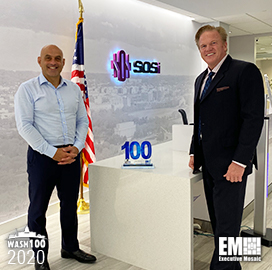 SOSi CEO Julian Setian Receives Second Consecutive Wash100 Award for Driving Growth, Emerging Tech Capabilities