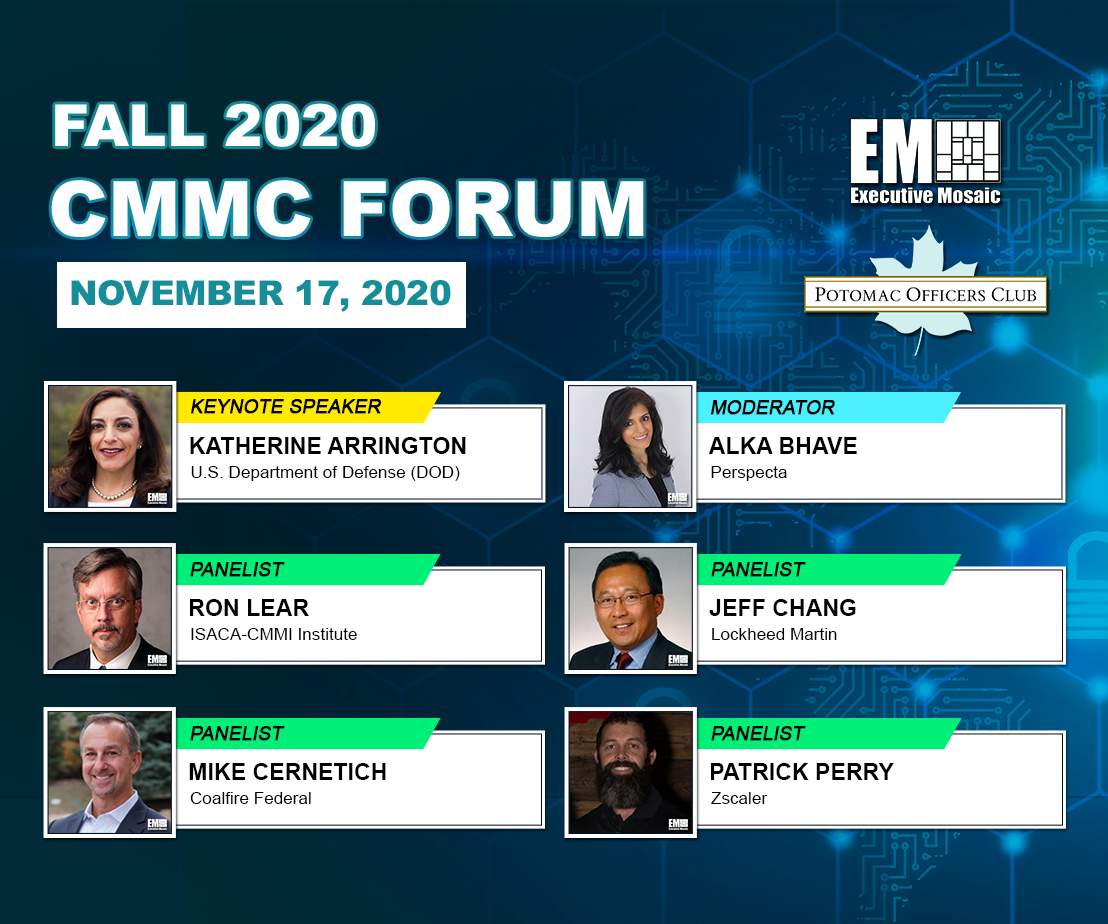 Potomac Officers Club to Host Expert Panel During Fall CMMC Forum on Nov. 17th