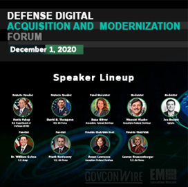 Expert Panel to Discuss DoD Strategies at GovConWire’s Defense Digital Acquisition and Modernization Forum